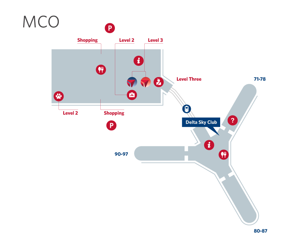 奥兰多国际机场(mco)