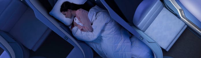 When you're flying overseas or cross-country, there's nothing better When you're flying overseas or cross-country, there's nothing better