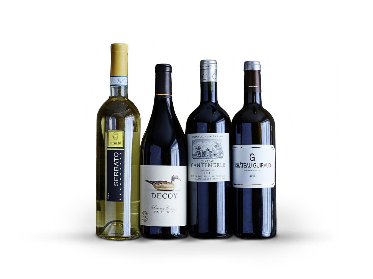 Variedade de vinhos