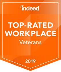 Indeed評選為2019年最佳退伍軍人職場