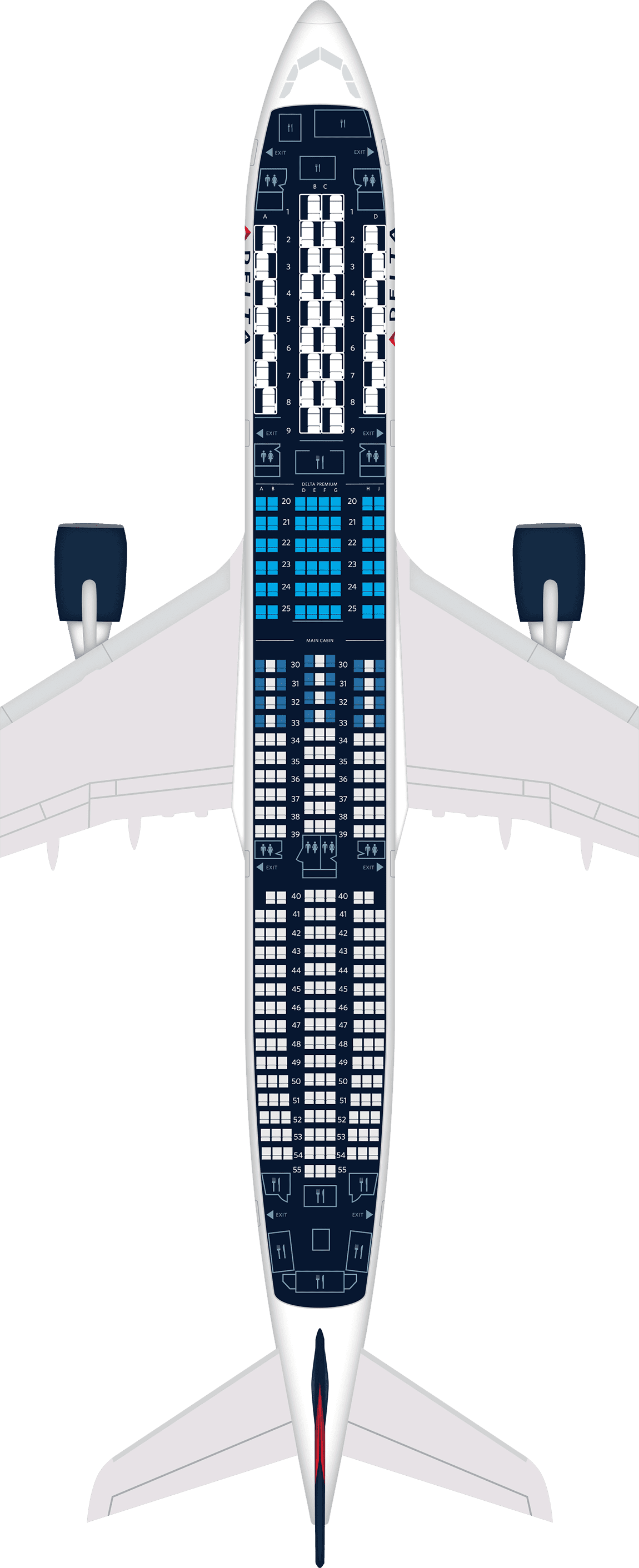 シートマップの画像