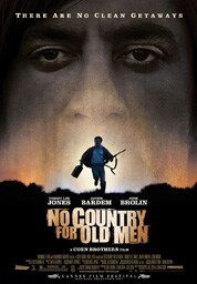No Country for Old Men Pôster de Onde os Fracos Não Têm Vez