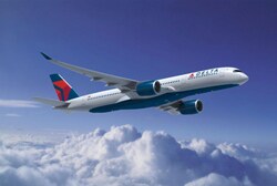 Flugzeug Delta Air Lines