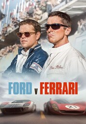 『フォードvsフェラーリ』のポスター