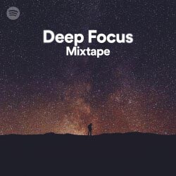 Deep Focus 믹스테이프 포스터