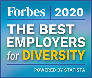 《福布斯》多元化最佳雇主2020 