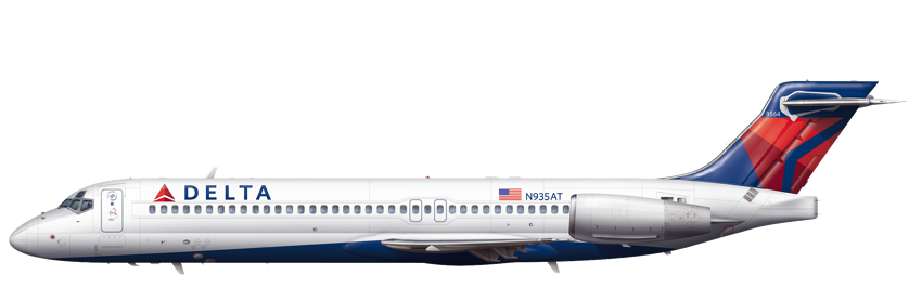 Boeing 717 Aircraft Seat Maps Specs Amenities Delta Air