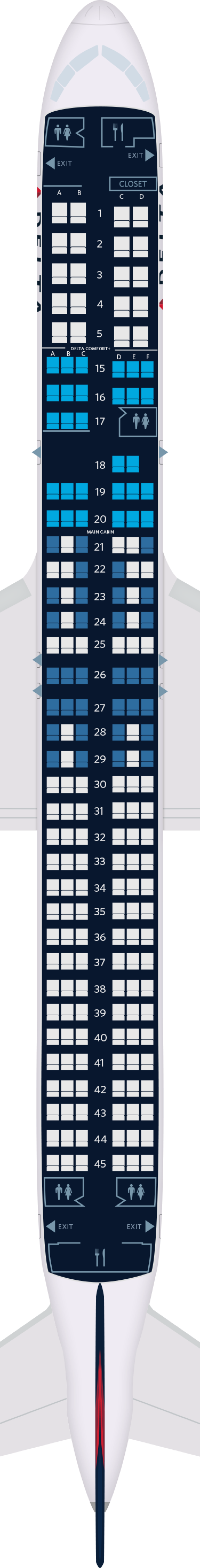 delta airline seat assignments