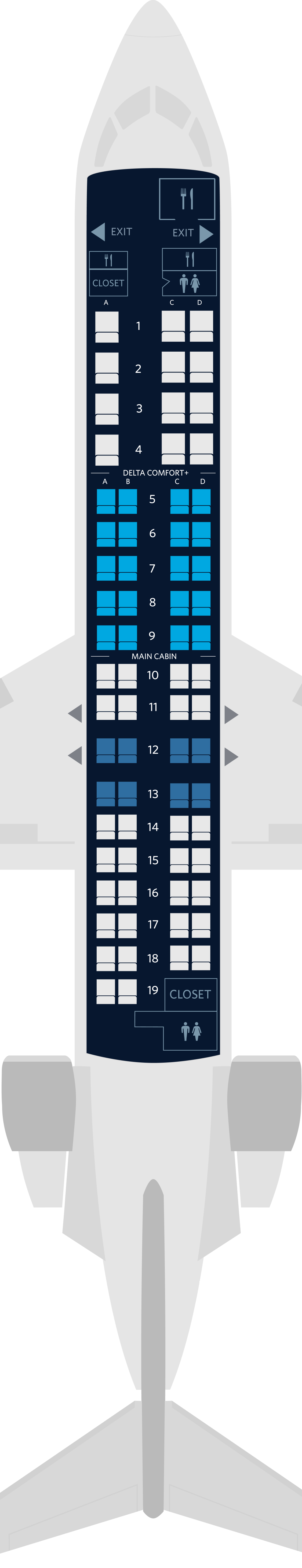 Canadair Crj 900 Seats