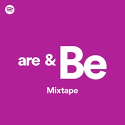 Are & Be Mixtape Poster