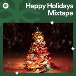 Poster Happy Holidays Mixtape