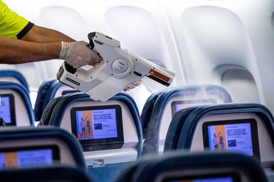 Sanitizing Aircraft To Enhance Customer Safety